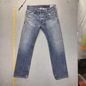 Diesel Jeans Mens 29x30 Blue Timmen Med Wash Slim Straight Italy